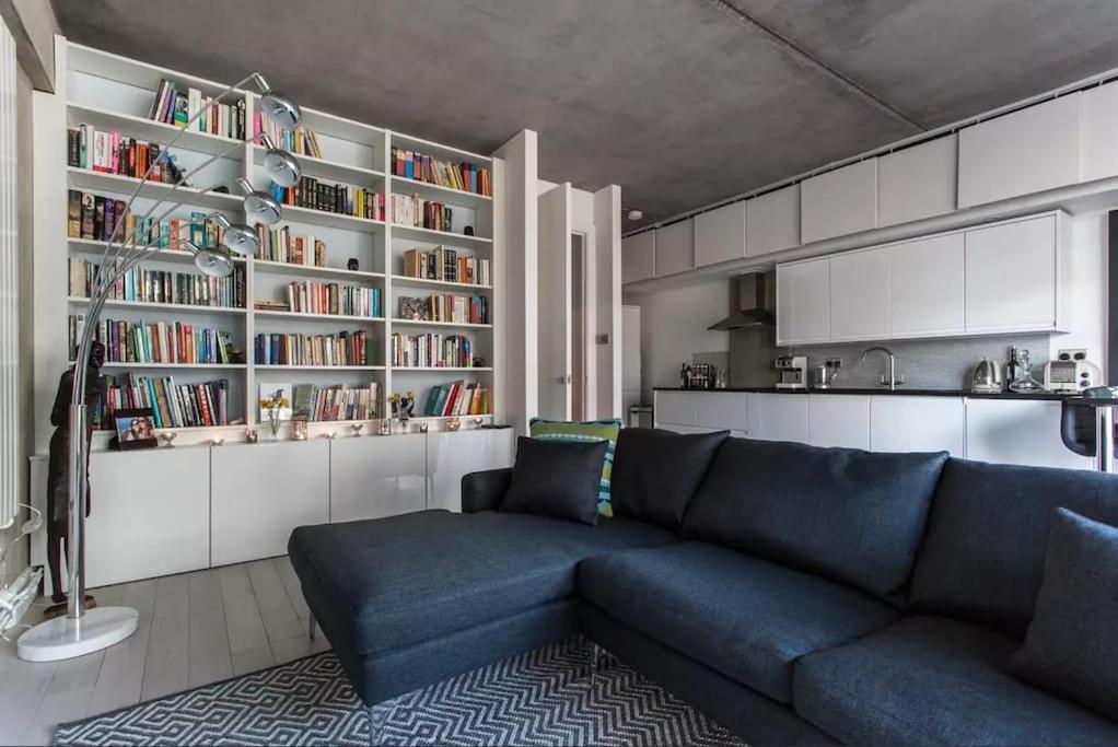 Canal-Side Apartment In Shoreditch London Kültér fotó